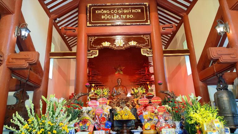 This temple was erected to recognize Vietnam’s cherished leader, Ho Chi Minh.