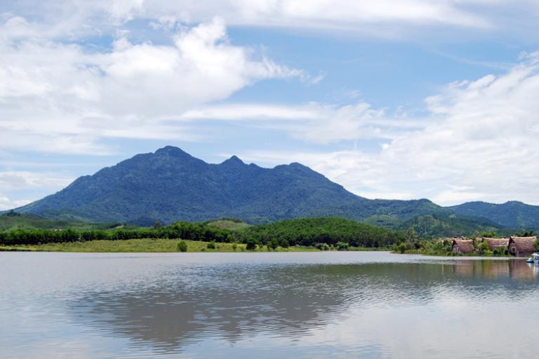 Tan Vien Peak is the highest point in the park and is said to as the Mountain God's spiritual residence.