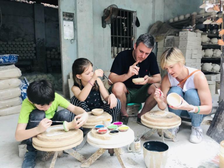 A visit to Bat Trang offers a unique opportunity to experience Vietnam's rich cultural heritage