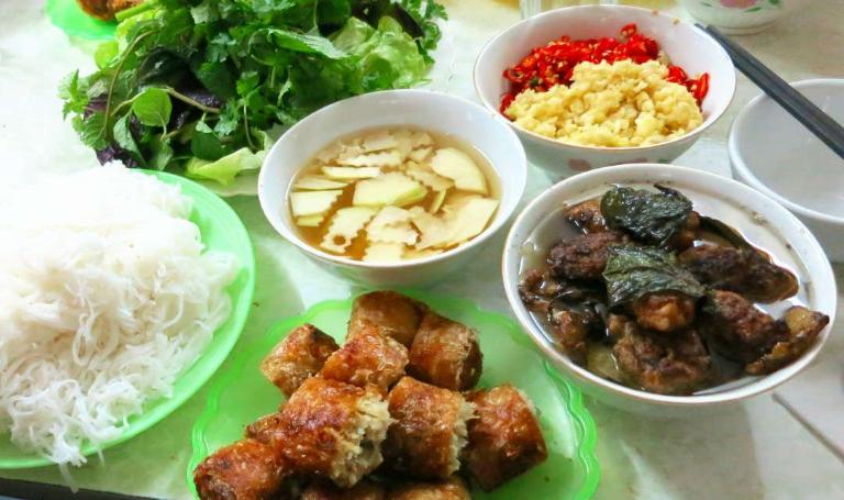 Bun Cha Dac Kim is another legendary spot for this dish, located in Hanoi’s bustling Old Quarter.