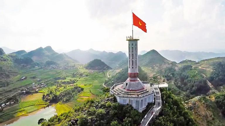 Lung Cu Flag Tower is a national symbol of pride and patriotism