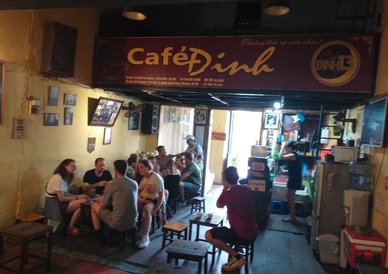 Cafe Dinh offers an old-world charm that’s hard to beat.