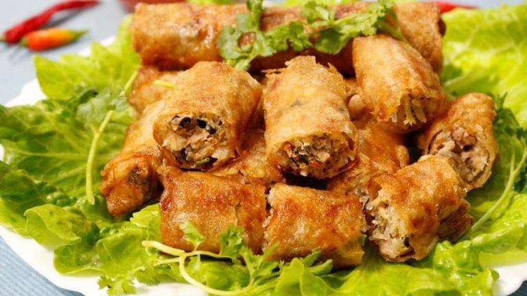 Nem Ran is one of the most famous street food dishes in Hanoi