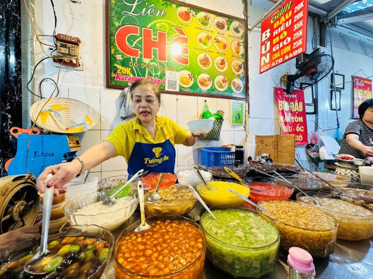 Hanoi's local markets are another great place to discover hidden gems of street food. 