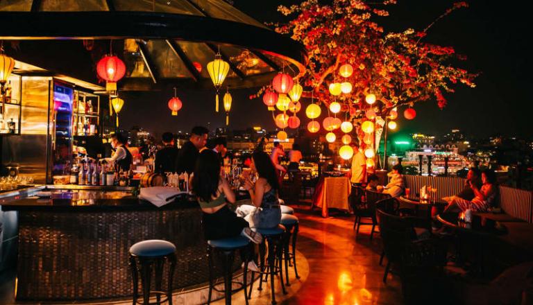 Hanoi boasts numerous rooftop bars and lounges that offer breathtaking panoramas of the city skyline.