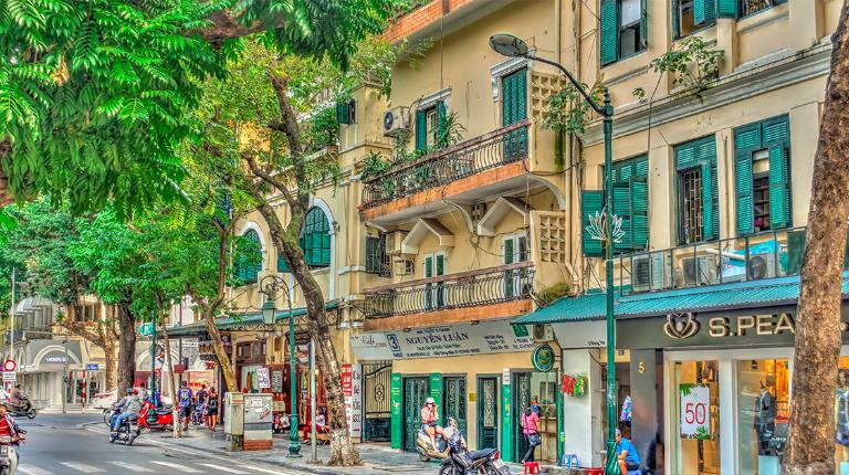 Exploring Hanoi’s Old Quarter feels like stepping back in time