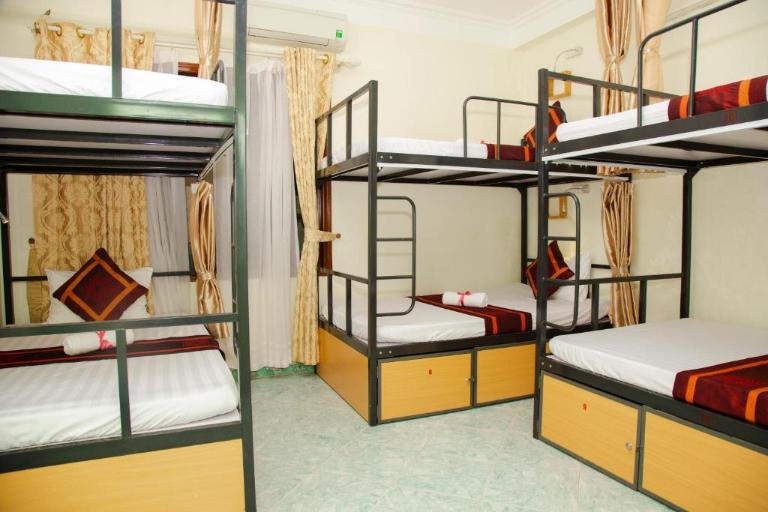 Hanoi Backpackers offer cozy dorms, clean facilities, and a chance to meet other travelers