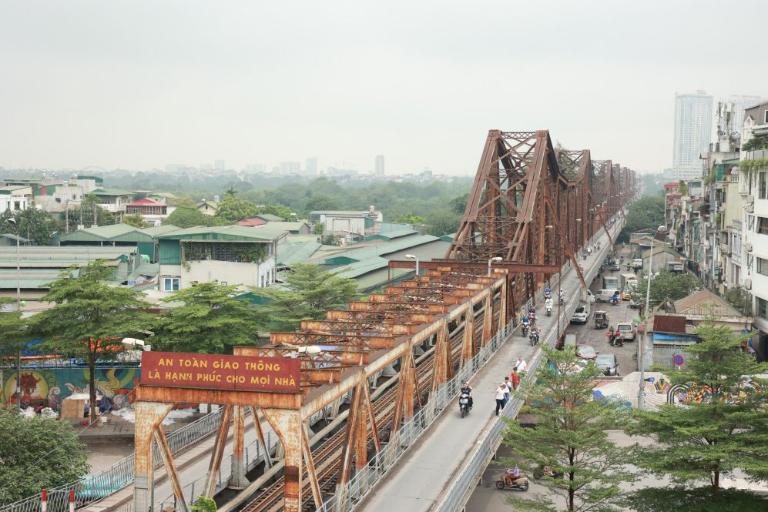 The Long Bien Bridge has been protected as a historical and cultural asset