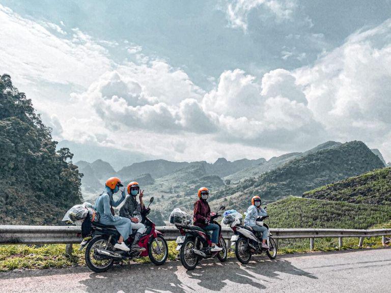 Renting a motorbike is a popular choice for adventurous travelers