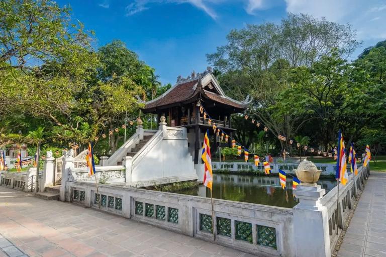 Today, the One Pillar Pagoda is a popular tourist destination. 