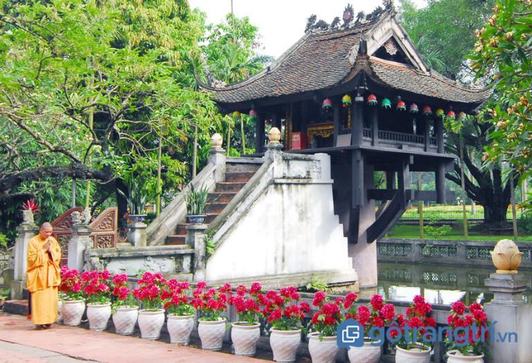 The pagoda's restoration efforts have been carefully carried out to maintain its original character