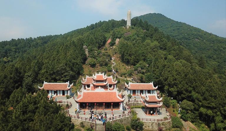 Perfume Pagoda, a majestic temple complex nestled amidst the serene beauty