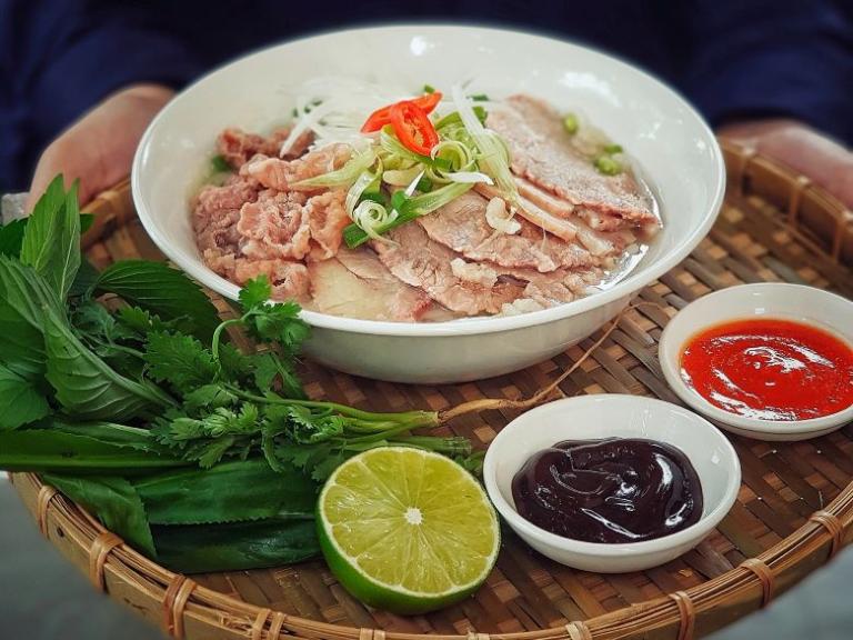 Eating pho is a cultural experience that involves certain customs and etiquette.