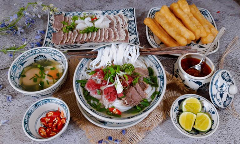 In Vietnam, Pho is often enjoyed for breakfast.