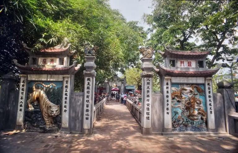 Ngoc Son Temple temple is dedicated to several historical and religious figures, including General Tran Hung Dao