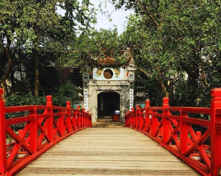 The temple is not only a place of worship but also a symbol of Vietnamese nationalism