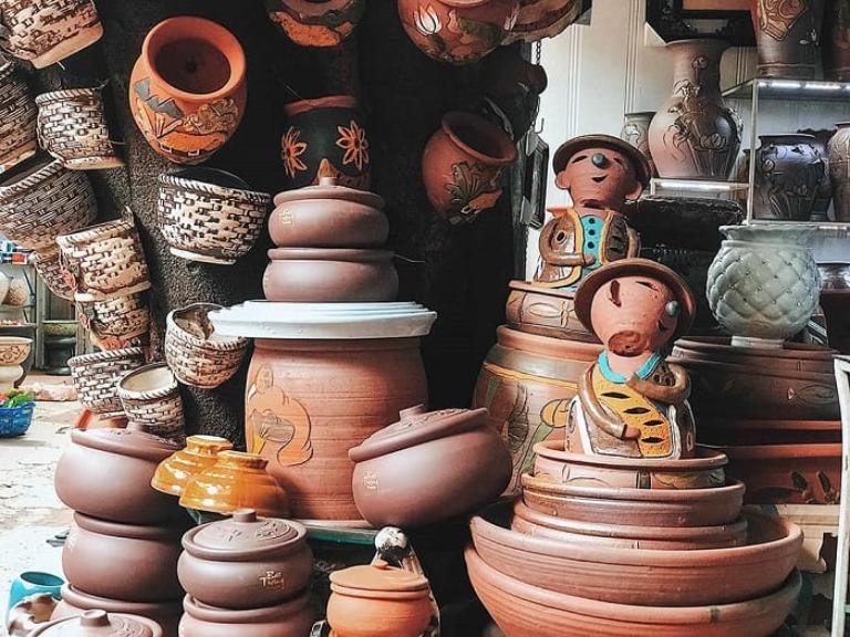 The Bat Trang Pottery Market is a treasure trove of ceramic wonders.