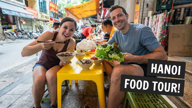 A food tour is an excellent way to immerse yourself in Hanoi's food culture