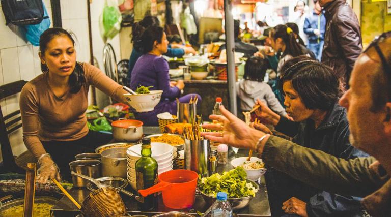 The beating heart of Hanoi’s food scene is its local markets and street vendors.