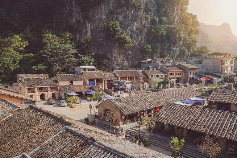 Dong Van ancient town is filled with centuries-old houses built with local stone and wood