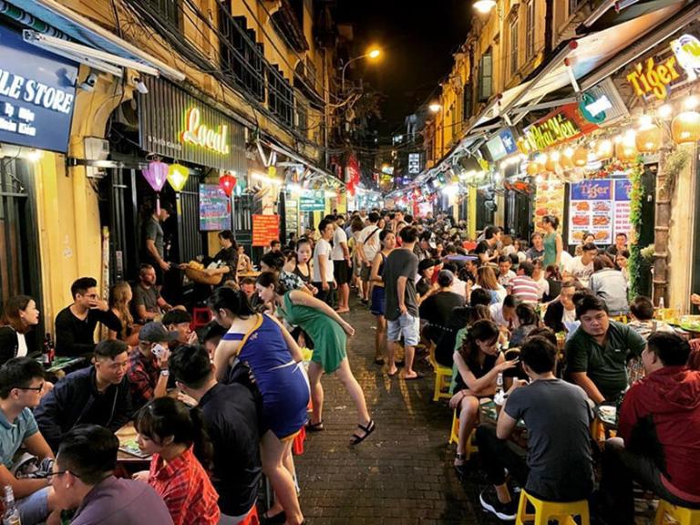 street food in Hanoi