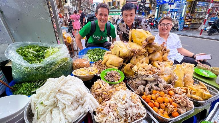 street food in Hanoi