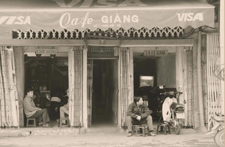 Cafe Giang was founded by Nguyen Van Giang, a man whose influence on Vietnamese coffee culture