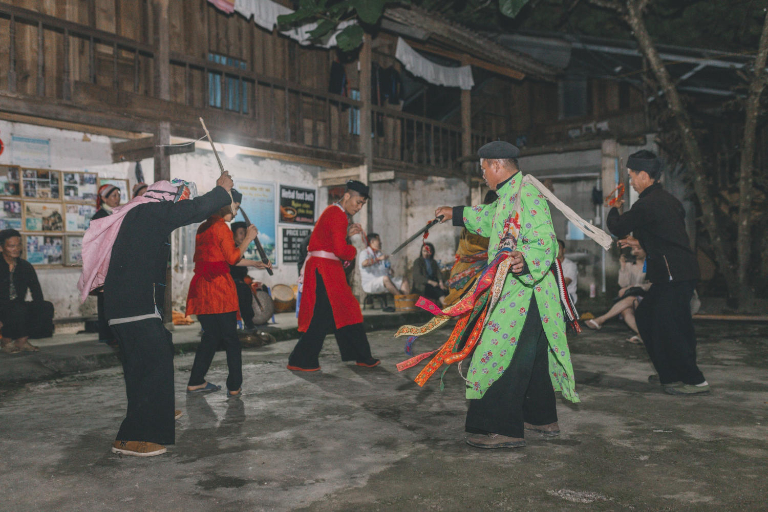 The dances also serve as a form of communication with the ancestors 