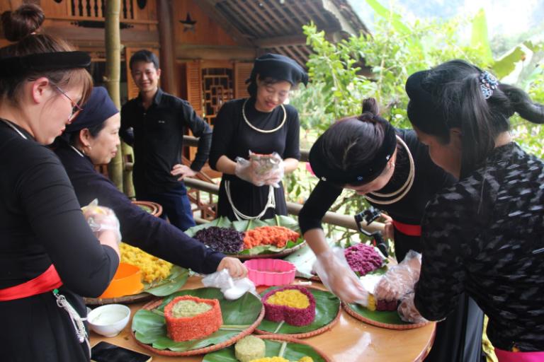 Five-Color Sticky Rice of Ha Giang 