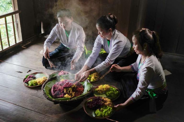 Five-Color Sticky Rice of Ha Giang 