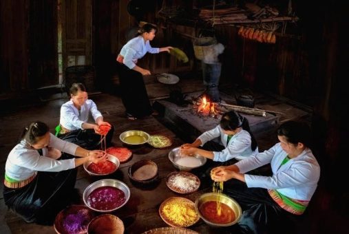 Five-Color Sticky Rice of Ha Giang: A Specialty Rich in Ethnic Culture