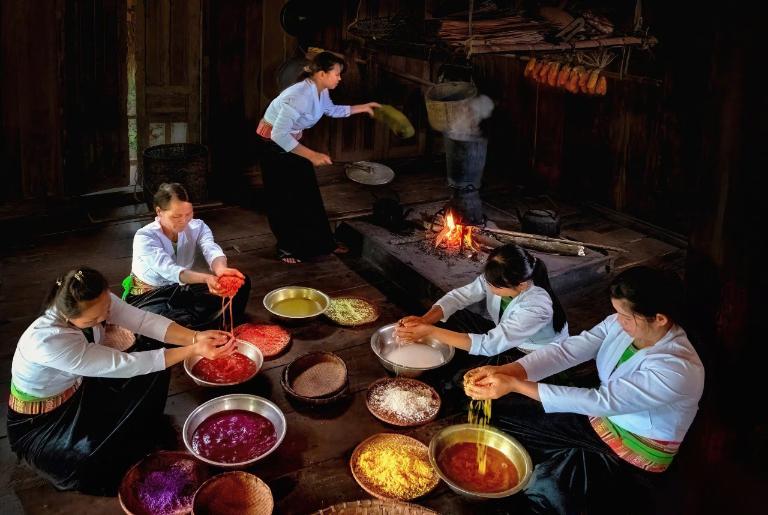 Five-Color Sticky Rice of Ha Giang 