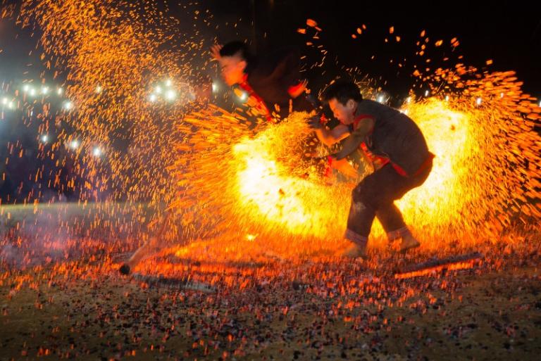 Ha Giang's Fire Jumping Festival