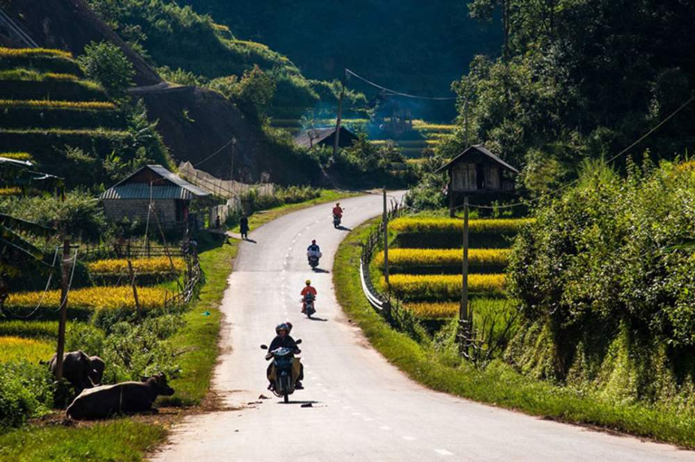 The road leading to Mu Cang Chai is nothing short of spectacular.