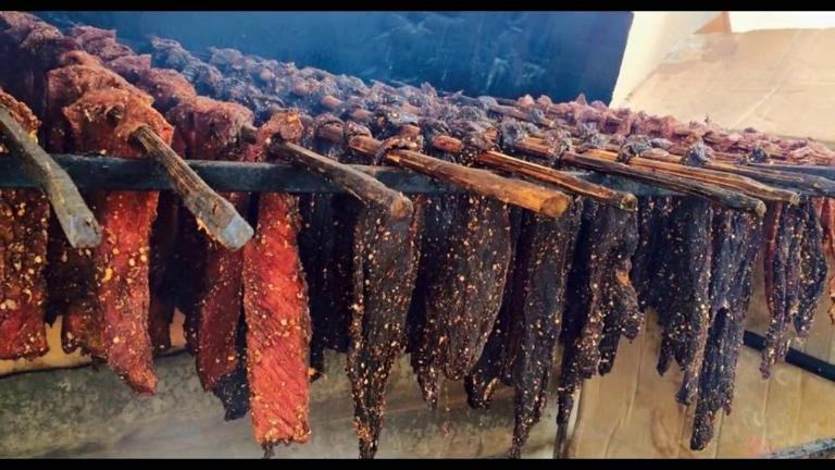 Smoked Buffalo Meat