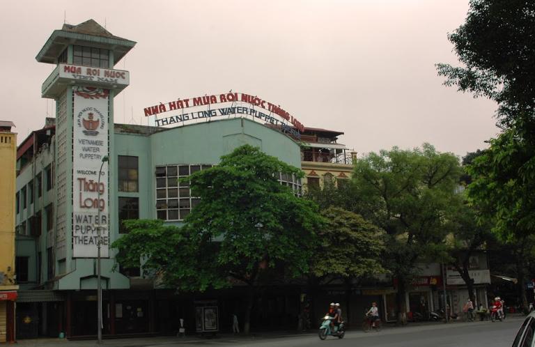 Thang Long Water Puppet Theatre is ideally situated in central Hanoi.