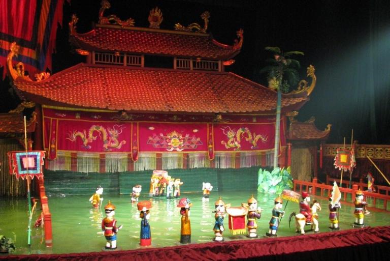 Thang Long Water Puppet Theatre presents stories firmly anchored in Vietnamese tradition.