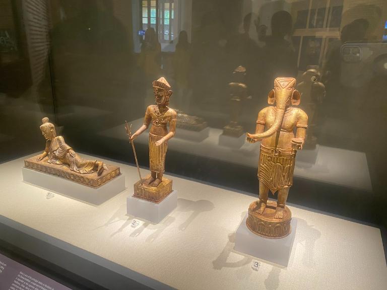 Among the most extraordinary works in the collection are the Champa statues.