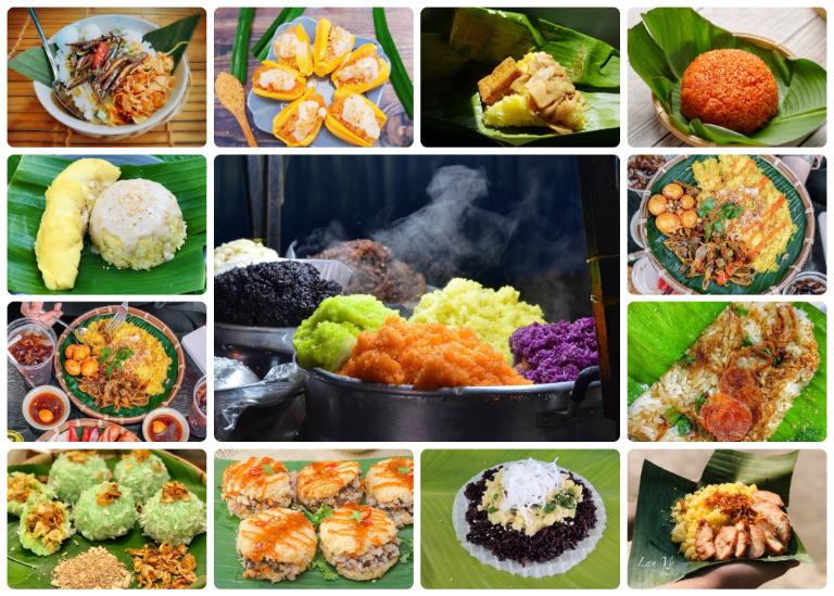 Every area of Vietnam approaches sticky rice cuisine in different ways.