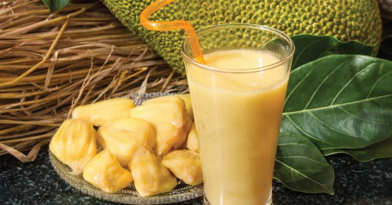 Jackfruit smoothie is a staple across Vietnam