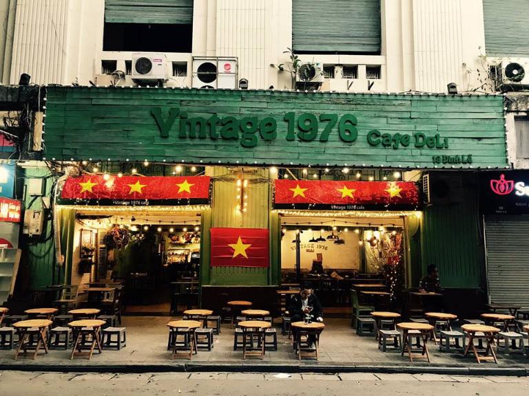 Vintage 1976 Cafe is a favorite among young locals