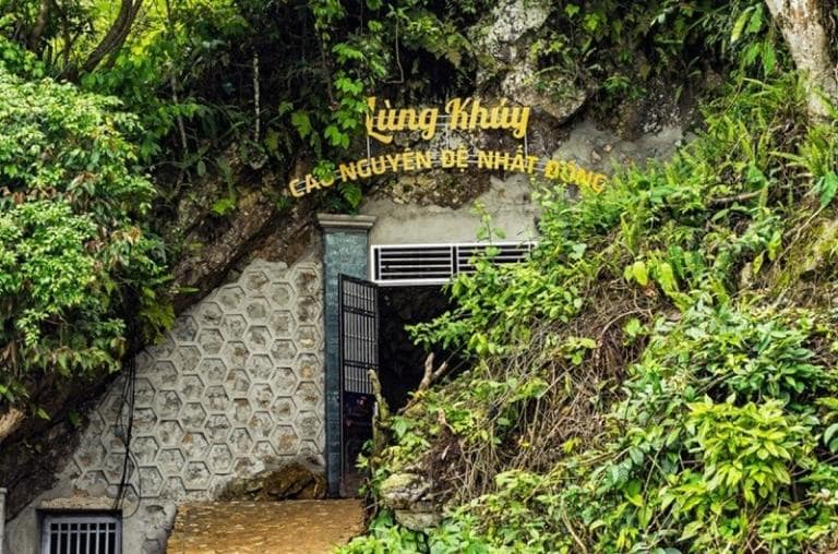 Lung Khuy Cave's untouched formations reveal ancient geology, preserved for visitors.