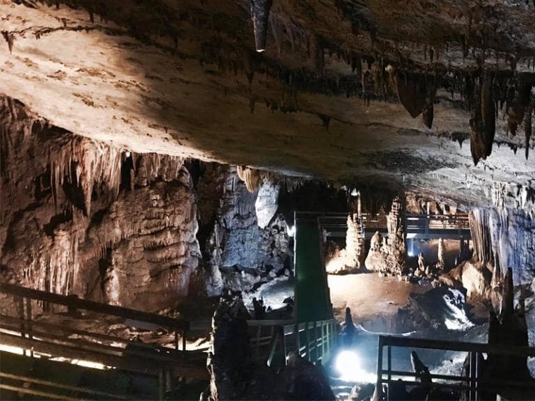 Lung Khuy Cave's pristine formations provide a glimpse into an untouched world.