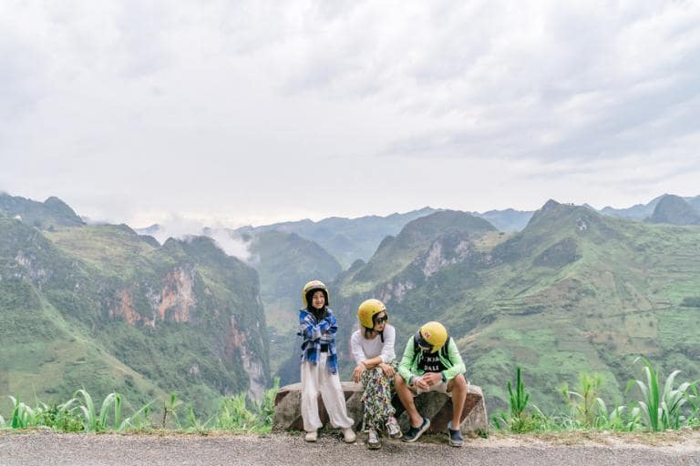 Thien Huong Village - Renting a motorbike for a scenic ride is a popular choice for travelers.