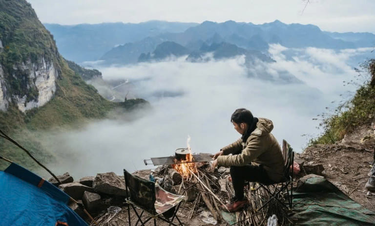 Camping in Ha Giang