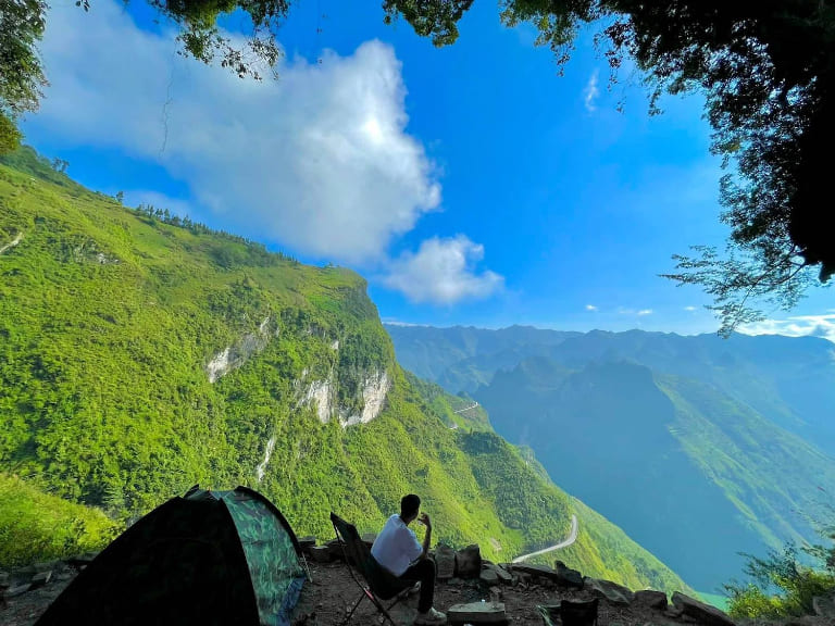 Camping in Ha Giang