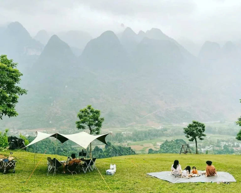 Camping in Ha Giang