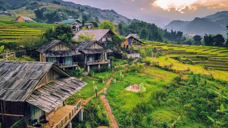 Hanoi - Lao Cai - Hoang Su Phi Route