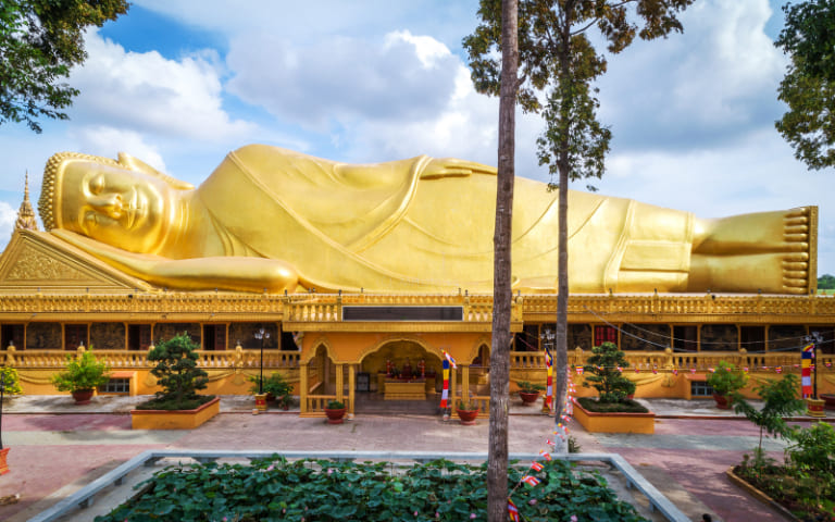 Khmer Temple-Hopping Motorbike Loop in Tra Vinh