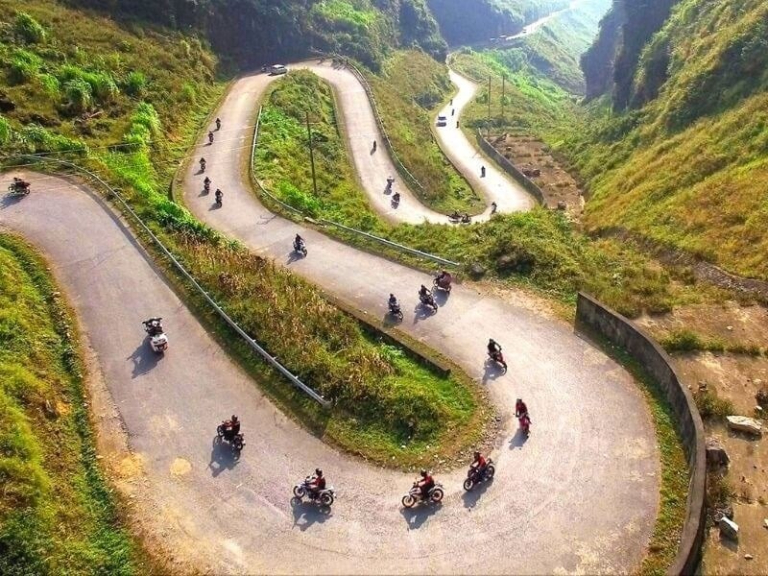 Navigating Traffic in Ha Giang Loop